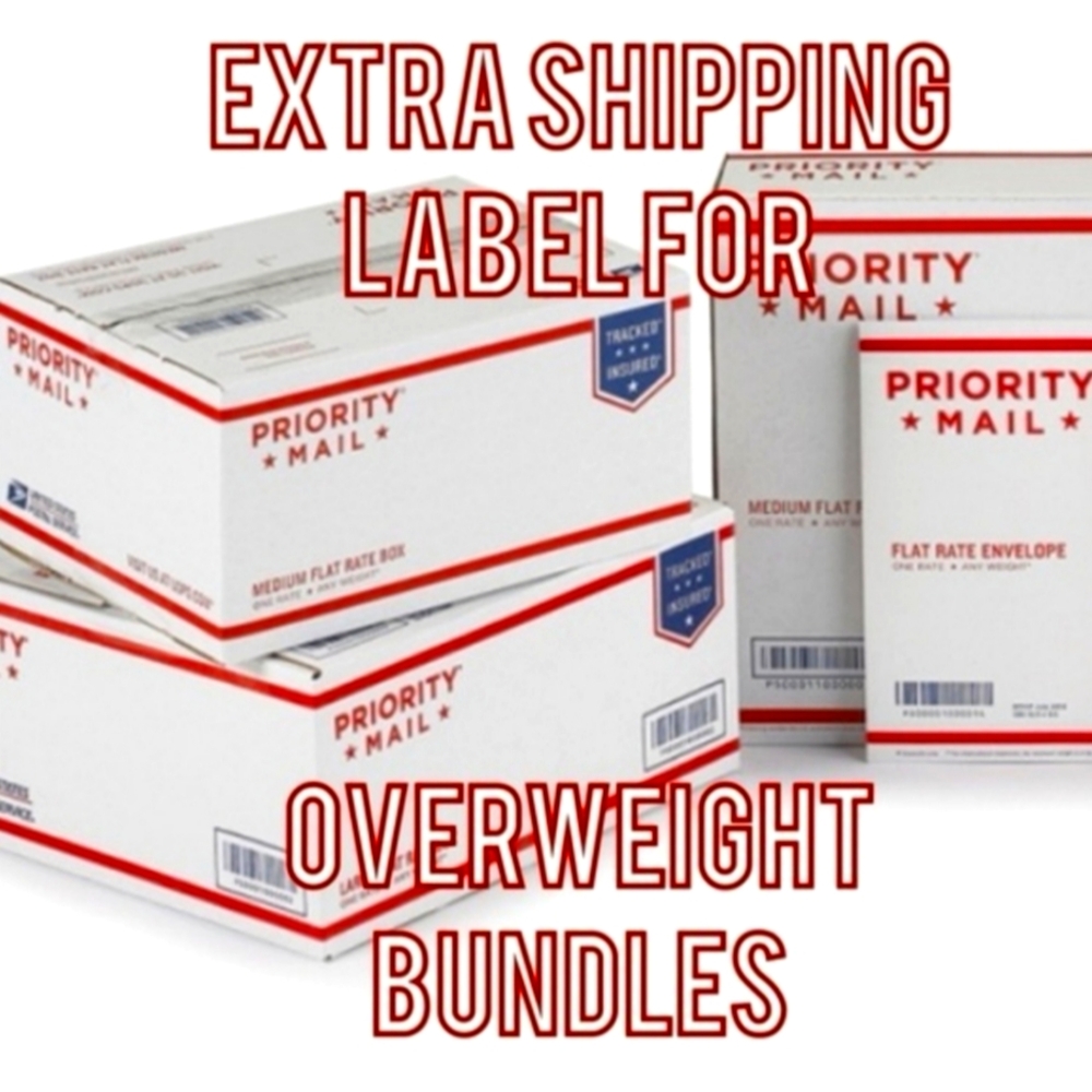 Extra label for over 5lbs